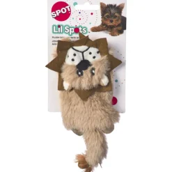Spot Lil Spots Flat Cats Toy for Dogs 5" (Assorted Colors)