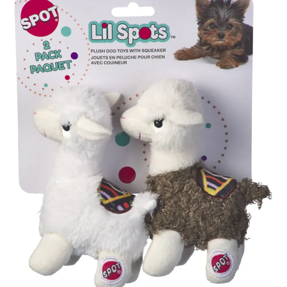 Spot Lil Spots Yo Llama Toy for Dogs 5.5" (Assorted Colors)