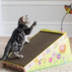 Spot Ramp Scratcher For Cats (Assorted Colors)