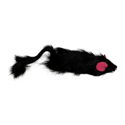 Spot Shaggy Plush Ferret Rattle & Catnip Cat Toy (11")