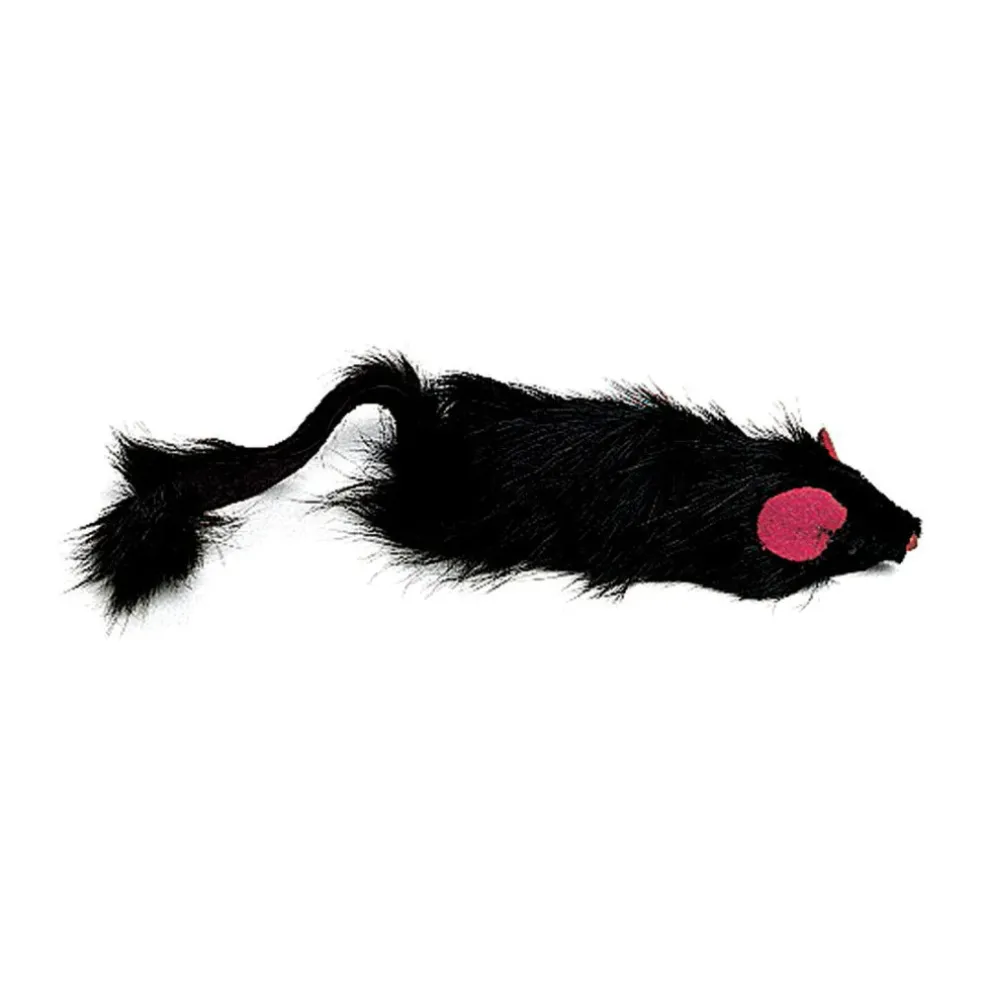 Spot Shaggy Plush Ferret Rattle & Catnip Cat Toy (11")