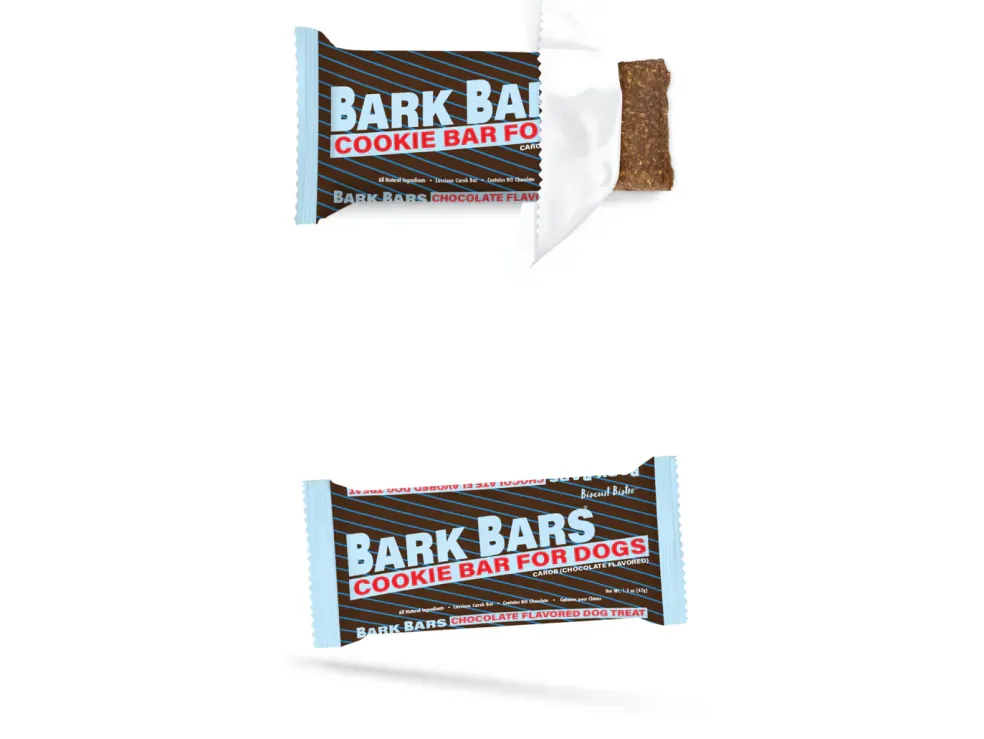 Spunky Pup Bark Bars Variety Pack Dog Treats, 6-oz