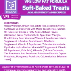 SquarePet VFS Low Fat Formula Soft Baked Dog Treats (6 oz)