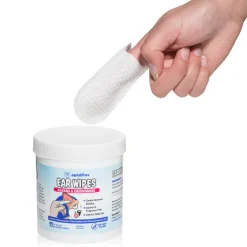 Squishface Cleaning & Deodorizing Ear Wipes For Dogs (60 wipes)