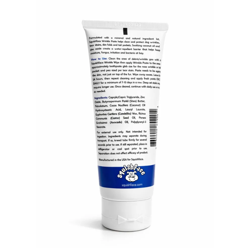 Squishface Wrinkle Paste Skin Fold Cleaner for Dogs (2 oz)