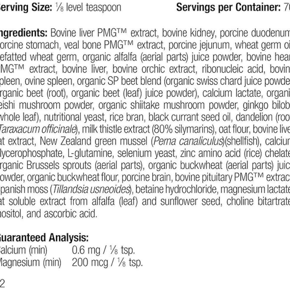 Standard Process Canine Hepatic Support- Liver Metabolism Support for Dogs