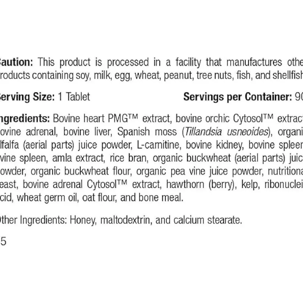 Standard Process Feline Cardiac Support (90 tablets)