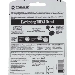 Starmark Everlasting Donut Treat Dog Toy, Medium