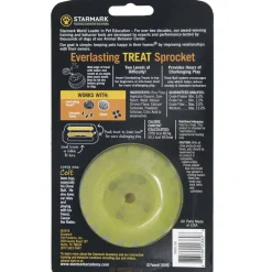 Starmark Everlasting Sprocket Tough Treat Dispenser Dog Toy