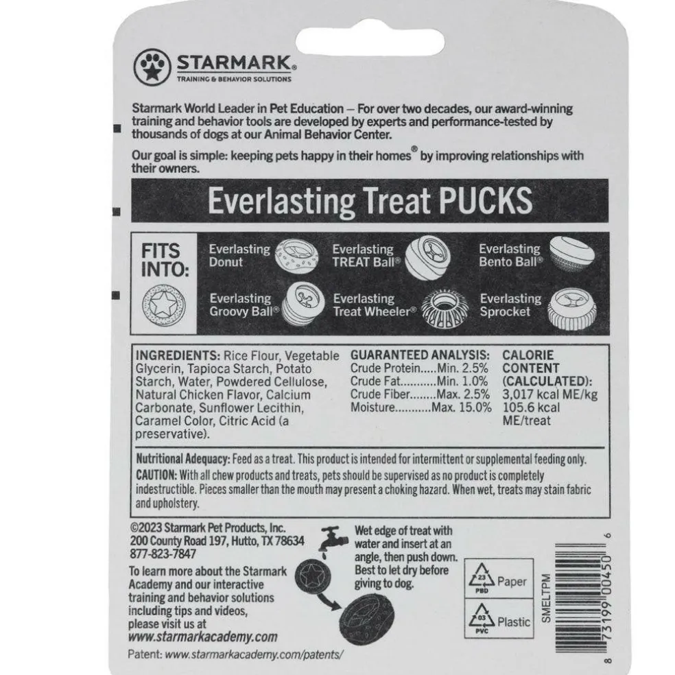 Starmark Everlasting Treat PUCKS Chicken Flavor Dental Dog Chews