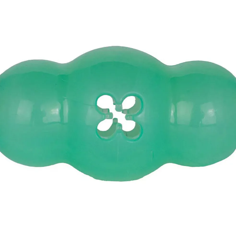 Starmark Treat Crunching Multiball Treat Dispenser, Green, Large 9.5 in