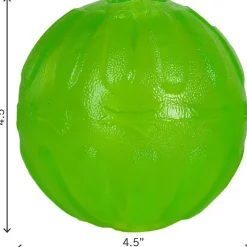 Starmark Treat Dispensing Chew Ball Tough Dog Toy