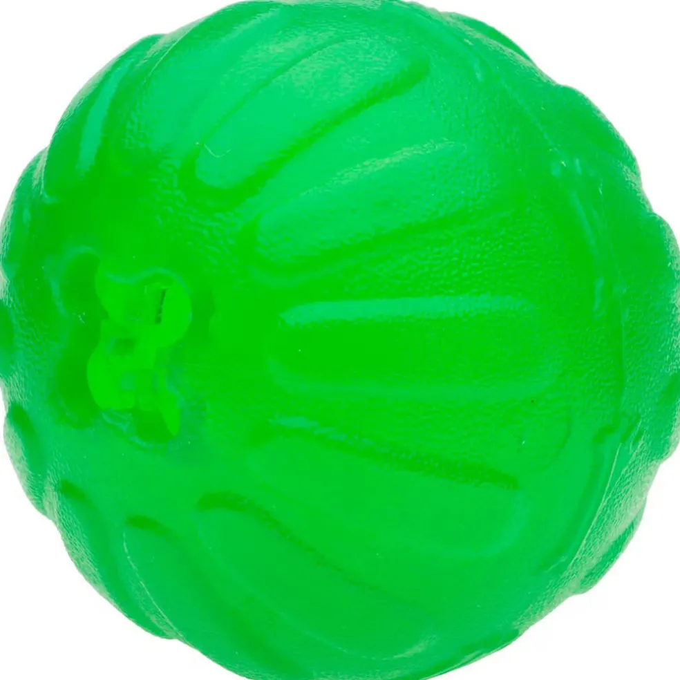 Starmark Treat Dispensing Chew Ball Tough Dog Toy