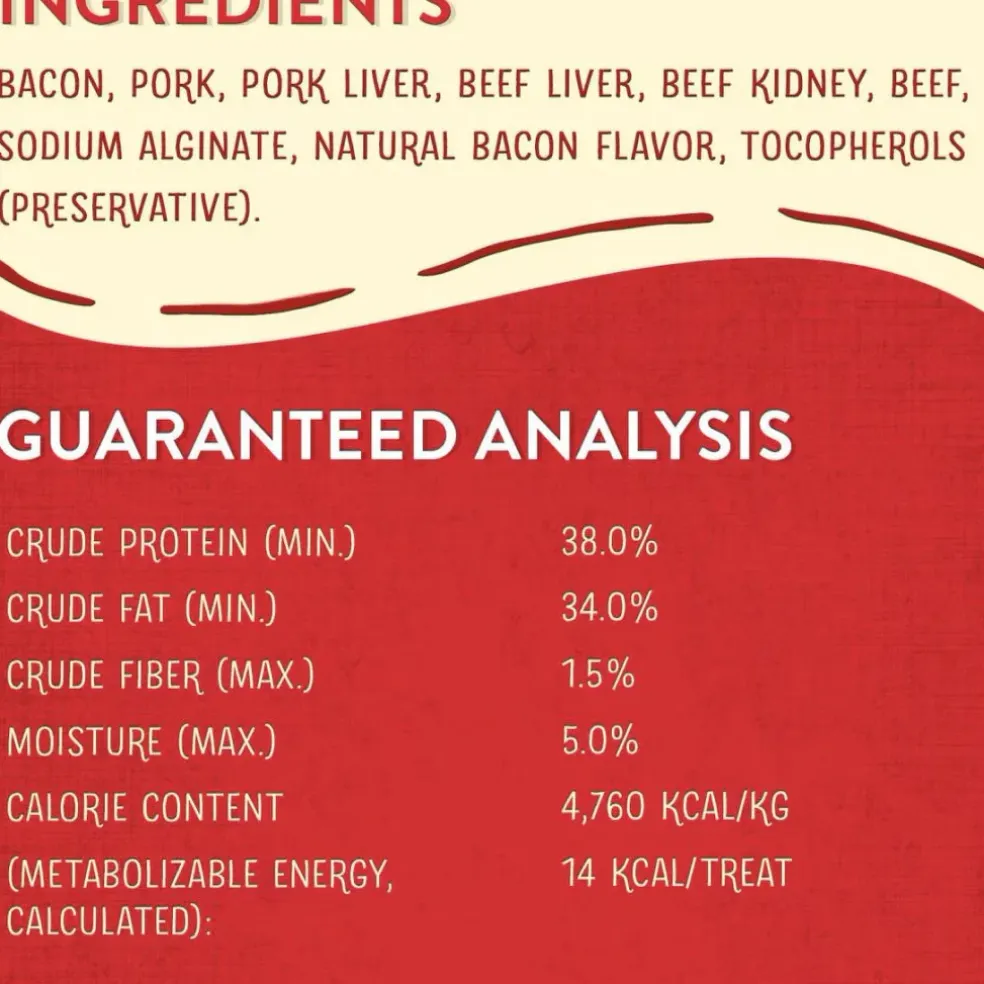 Stella & Chewy's Bac'n Me Crazy Wild Weenies Freeze-Dried Raw Dog Treats
