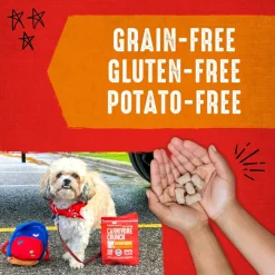 Stella & Chewy's Carnivore Crunch Grass-Fed Beef Recipe Freeze-Dried Raw Dog Treats (3.25 oz)