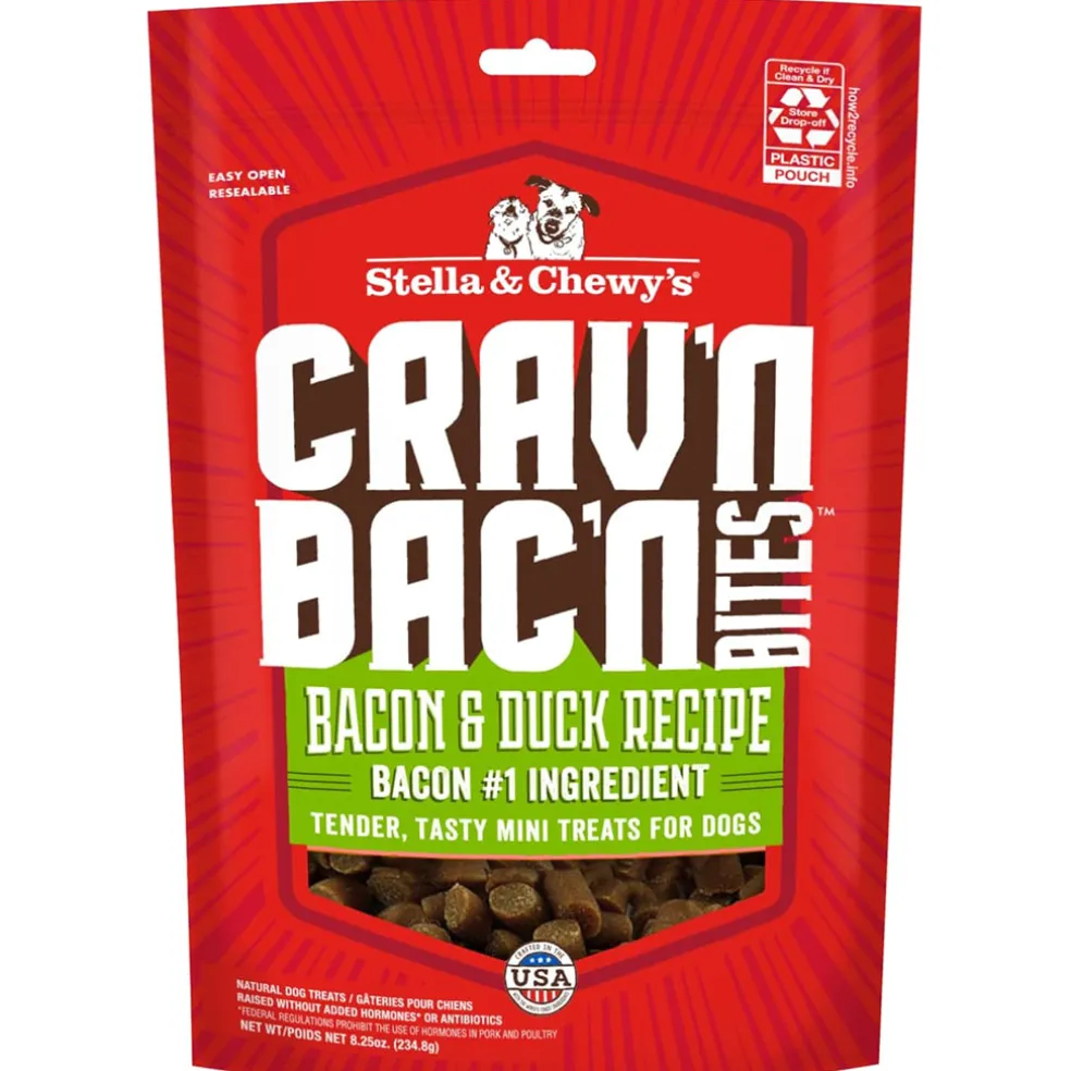 Stella & Chewy's Crav'n Bac'n Bites Bacon & Duck Recipe Dog Treats (8.25 oz)