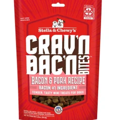 Stella & Chewy's Crav'n Bac'n Bites Bacon & Pork Recipe Dog Treats (8.25 oz)