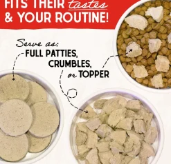 Stella & Chewy's Dandy Lamb Dinner Patties Freeze-Dried Raw Food For Dogs