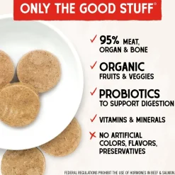 Stella & Chewy's Dandy Lamb Dinner Patties Freeze-Dried Raw Food For Dogs