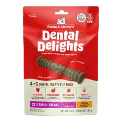 Stella & Chewy's Dental Delights 4-in-1 Dental Treats for Dogs
