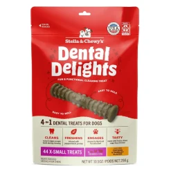 Stella & Chewy's Dental Delights 4-in-1 Dental Treats for Dogs