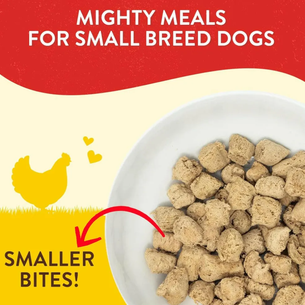 Stella & Chewy's Lil' Bites Chicken Little Recipe Small Breed Freeze-Dried Raw Food For Dog (7 oz)