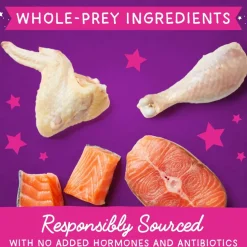 Stella & Chewy's Marie’s Magical Dinner Dust Wild Caught Salmon & Cage Free Chicken Recipe Freeze-Dried Cat Food Topper (7 oz)