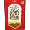 Stella & Chewy's Raw Coated Biscuits Cage-Free Chicken Recipe Crunchy Dog Treats (9 oz)