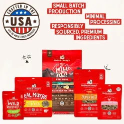 Stella & Chewy's Remarkable Red Meat Dinner Patties Freeze-Dried Raw Food For Dogs