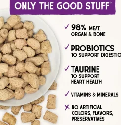 Stella & Chewy's Sea-Licious Salmon & Cod Dinner Morsels Freeze-Dried Raw Food for Cats