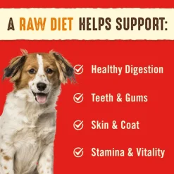 Stella & Chewy's Stella's Super Beef Dinner Patties Freeze-Dried Raw Food For Dogs