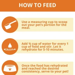 Steve's Real Food Pork Recipe Freeze-Dried Pet Food for Cats & Dogs (1.25 lb)