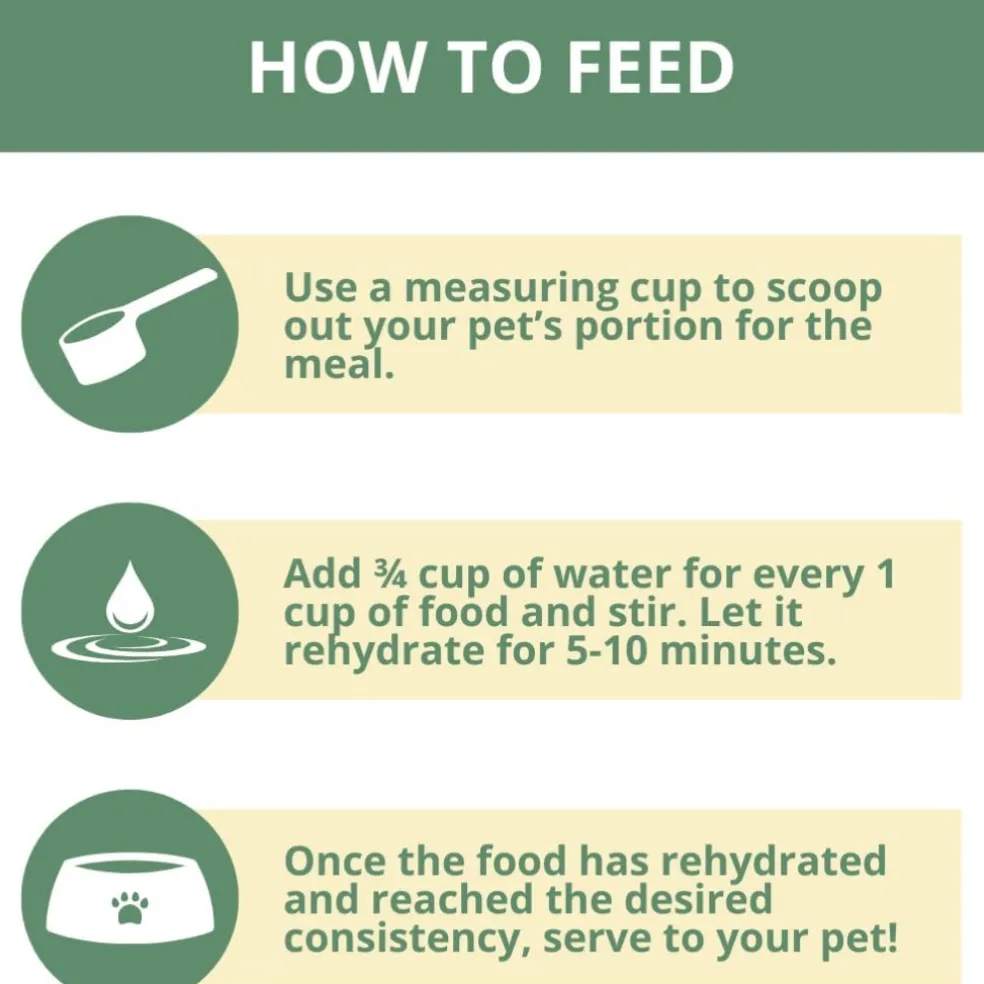 Steve's Real Food Turducken Recipe Freeze-Dried Pet Food for Cats & Dogs (1.25 lb)