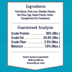 Stewart PuffPops Bacon, Egg & Cheese Recipe Freeze-Dried Treats For Dogs