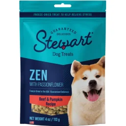 Stewart Zen Beef & Pumpkin w/ Passion Flower Freeze-Dried Treats For Dogs (4 oz)