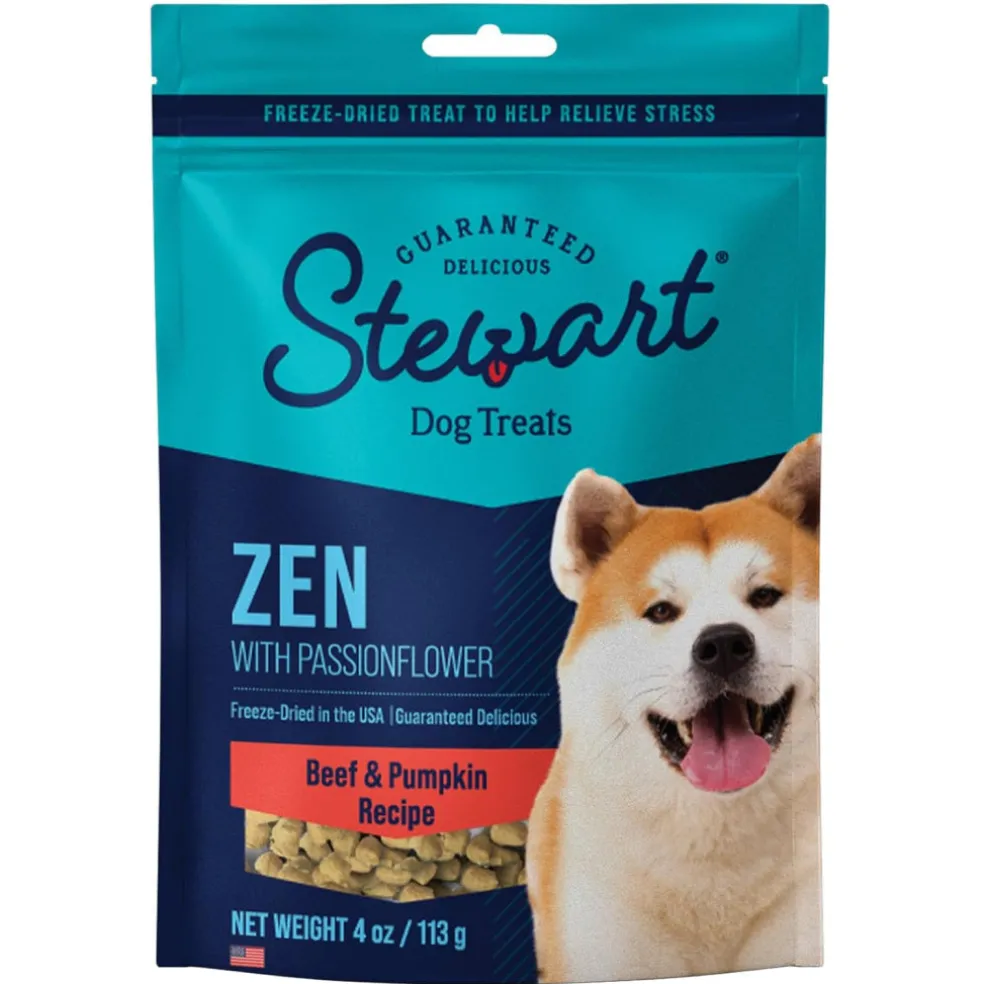 Stewart Zen Beef & Pumpkin w/ Passion Flower Freeze-Dried Treats For Dogs (4 oz)