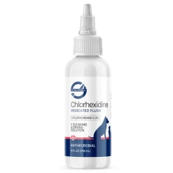 Stratford Chlorhexidine Medicated Flush for Dogs & Horses (4 oz)