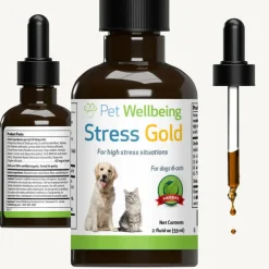 Stress Gold - For High Stress Situations in Dogs (2 oz)