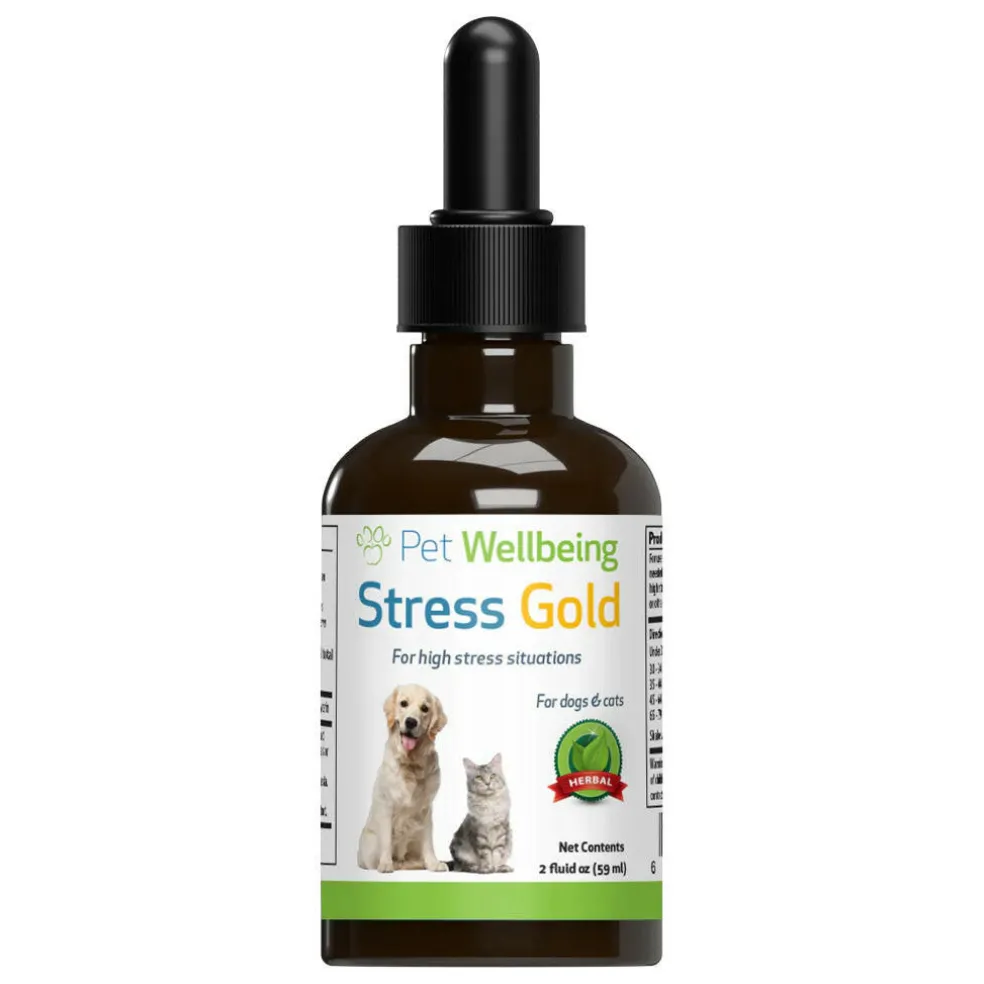 Stress Gold - For High Stress Situations in Dogs (2 oz)