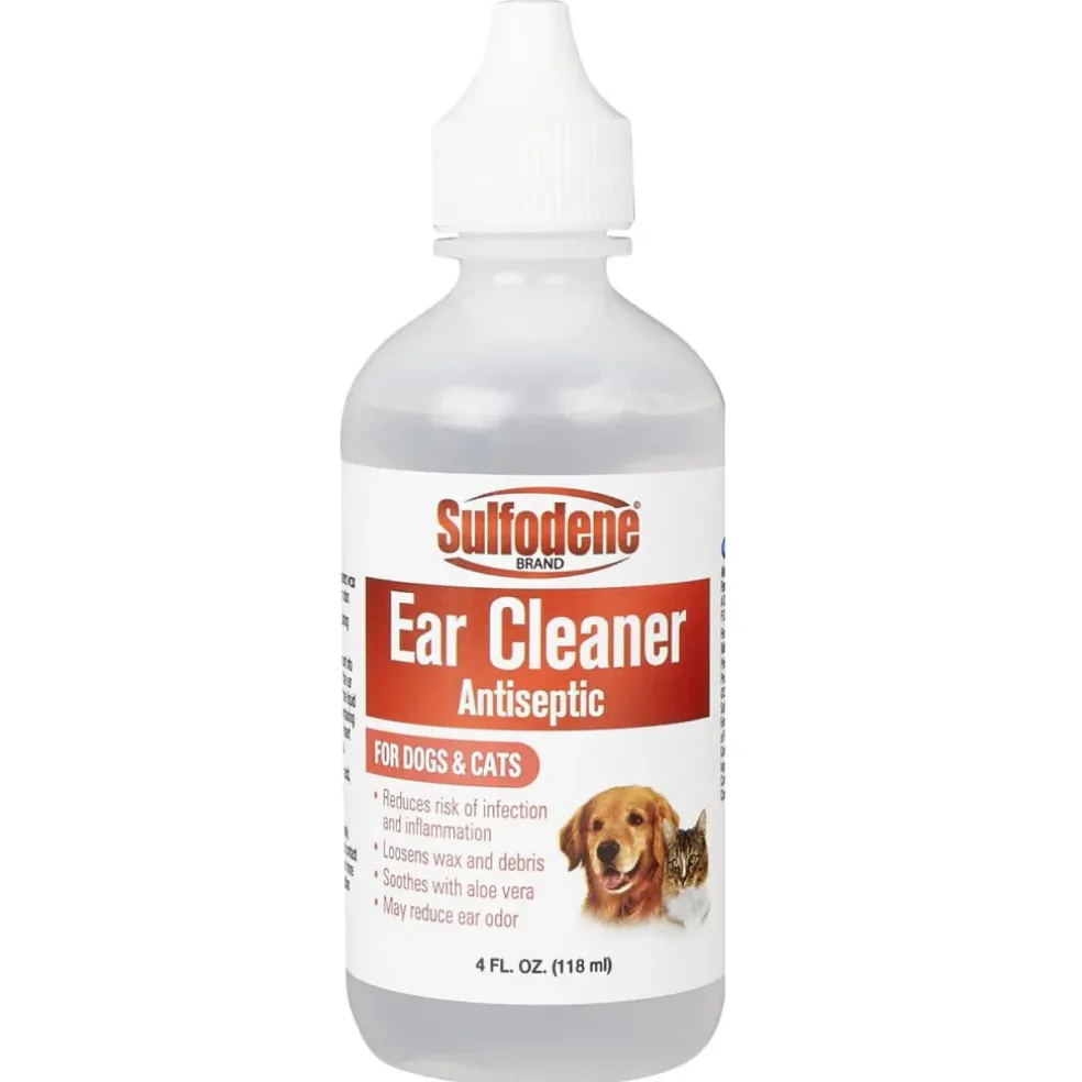 Sulfodene Ear Cleaner Antiseptic For Dogs & Cats (4 oz)