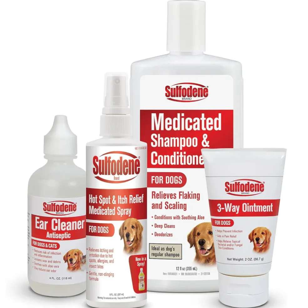 Sulfodene Ear Cleaner Antiseptic For Dogs & Cats (4 oz)
