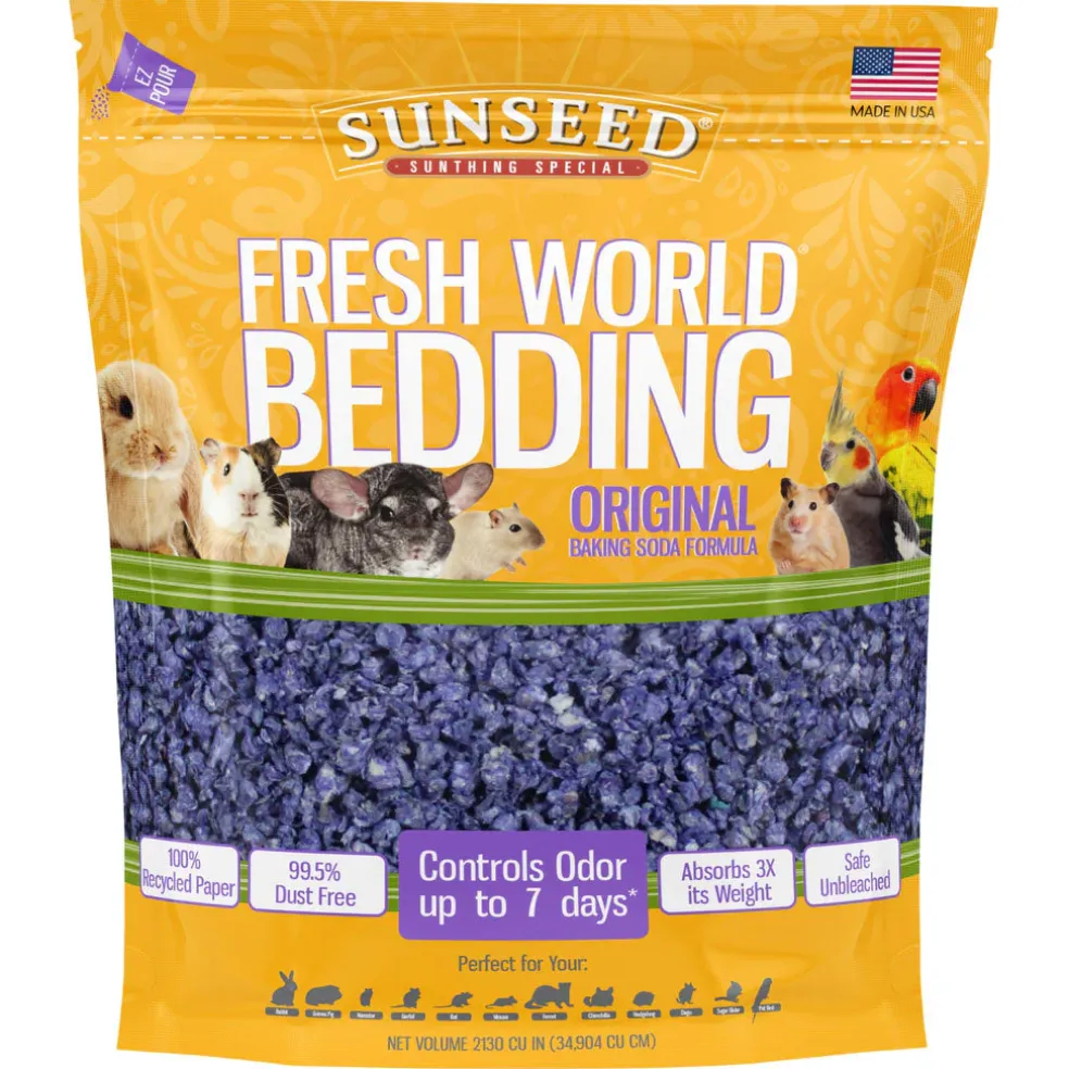 Sunseed Fresh World Bedding Original Baking Soda Formula for All Small Animals