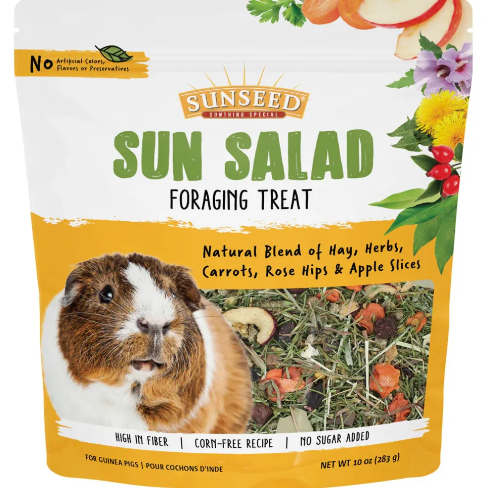Sunseed Sun Salad Foraging Treat for Guinea Pigs, 10-oz