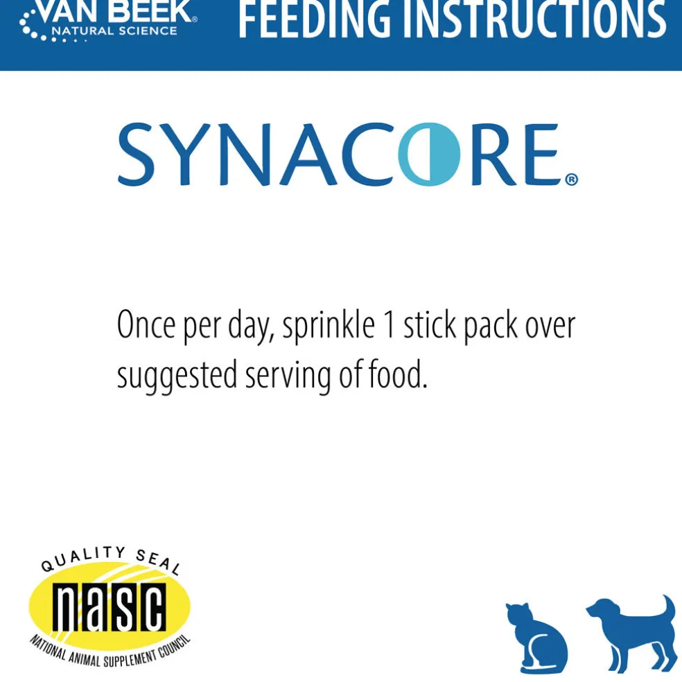 Synacore Dog - Natural Formula to Provide Immune Support for Dogs & Help MaintainDigestive Health - Probiotics and Vitamins for Dogs - Pet Products - (30 Count)