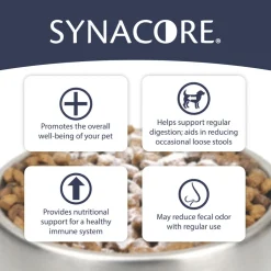 Synacore Dog - Natural Formula to Provide Immune Support for Dogs & Help MaintainDigestive Health - Probiotics and Vitamins for Dogs - Pet Products - (30 Count)