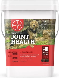 Synovi G3 Soft Chews Joint Supplement for Dogs