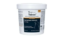 Taboo Coprophagia Deterrent Soft Chews for Dogs 40 Count