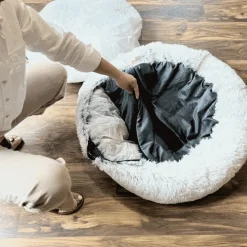 Tall Tails Dog & Cat Cuddle Bed Frosted