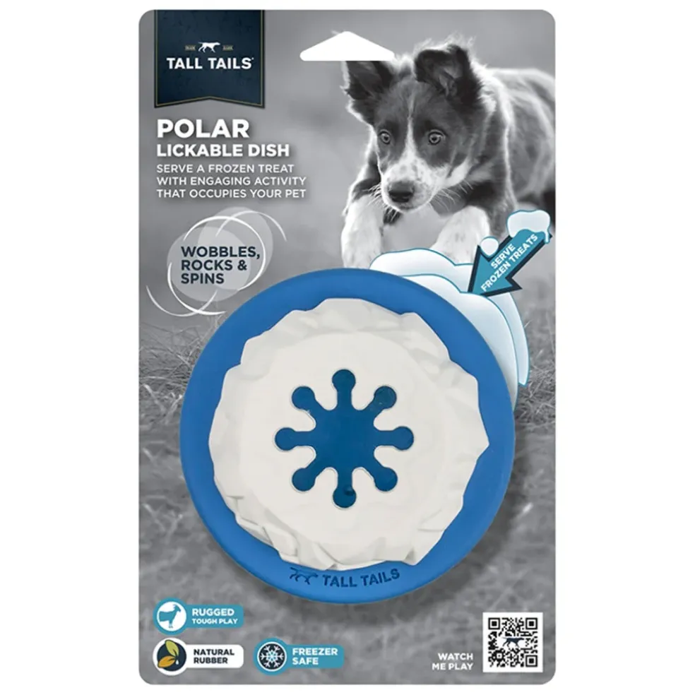 Tall Tails Dog Natural Rubber Toy, 4-in