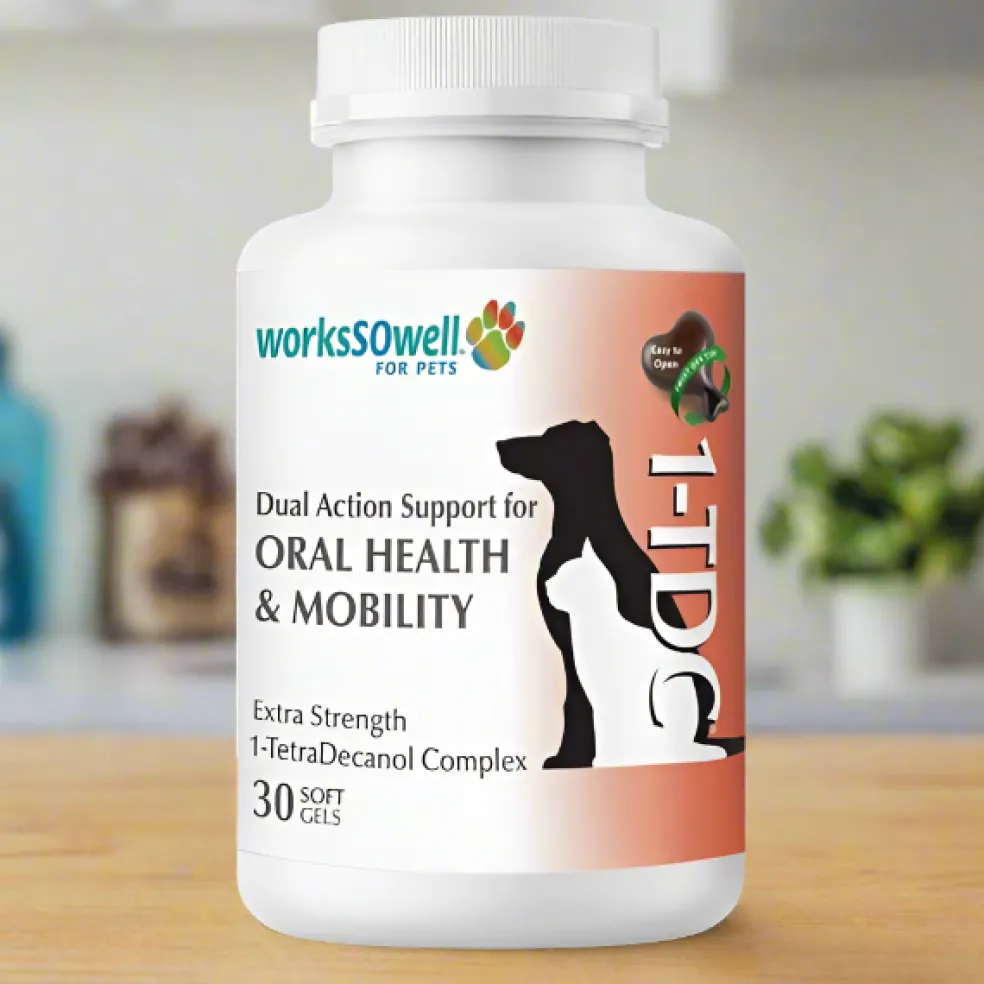 1-TDC Periodontal & Joint Health Softgels for Dogs & Cats